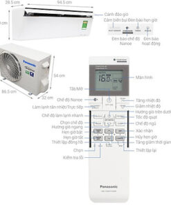 Máy lạnh Panasonic Inverter 1 HP CU/CS-VU9UKH-8-HÀNG CHÍNH HÃNG-GIAO HÀNG TOÀN QUỐC
