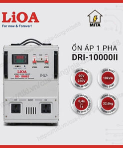 Ổn áp LiOA 1 pha 10kVA DRI-10000II - Hàng Chính Hãng