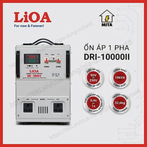 Ổn áp LiOA 1 pha 10kVA DRI-10000II - Hàng Chính Hãng
