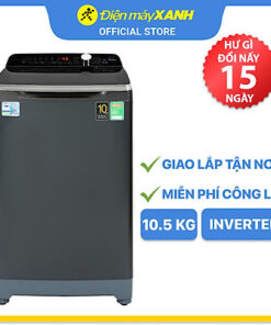 Máy giặt Aqua Inverter 10.5 KG AQW-DR105FT BK - Hàng chính hãng(Giao Toàn Quốc)