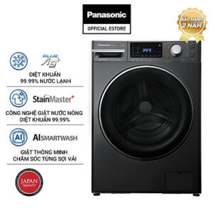 [Lắp đặt trong vòng 24h] Máy Giặt Cửa Trước Panasonic 10.5Kg NA-V105FX2BV - Diệt Khuẩn 99.9% - Hàng chính hãng