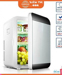 Tủ lạnh mini 2 chiều PEHOUSE bảo quản mỹ phẩm, thực phẩm dồ dùng cho bé sơ sinh dung tích 20L sử dụng điện 220V và 12v , 24V 2 chiều nóng lạnh - Hàng chính hãng