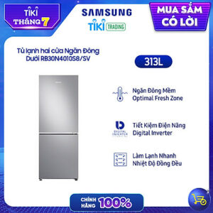 Tủ Lạnh Inverter Samsung RB30N4010S8/SV (310L) - Hàng Chính Hãng